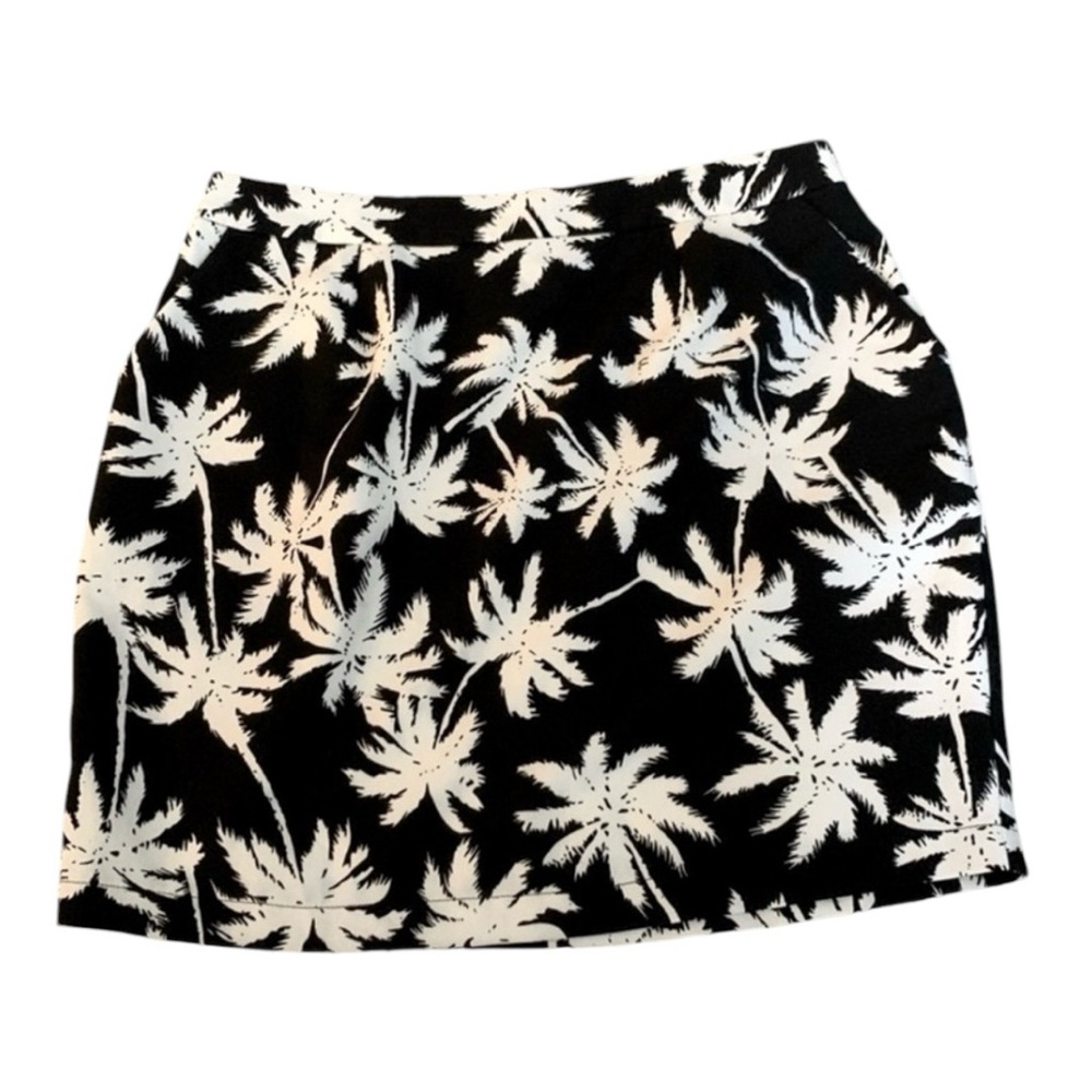 Gianni Bini Palm tree skirt